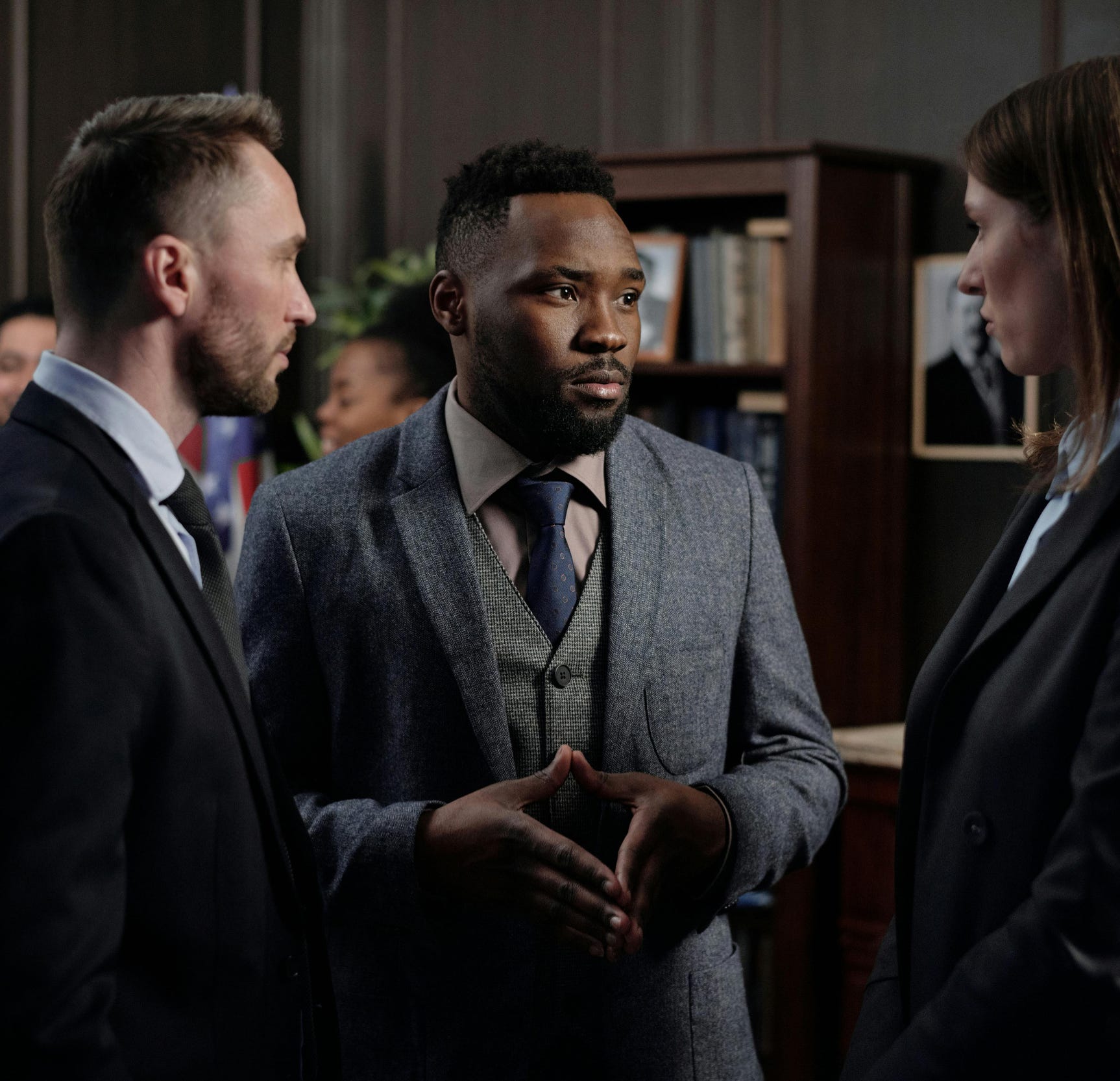 Business People Talking